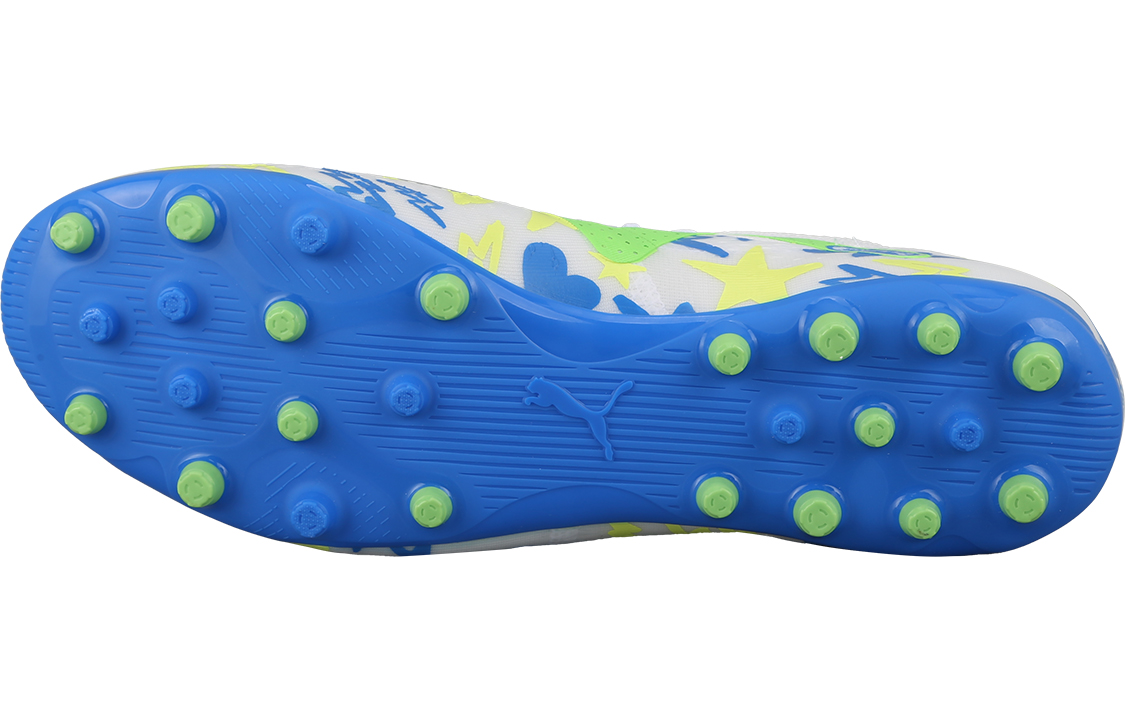 Футбольные бутсы мужские PUMA Future Match X Neymar Mg белые, 44 EU