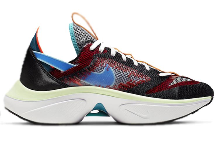 Кроссовки унисекс Nike DMNSIX N110 черные, синие, красные, 45 EU