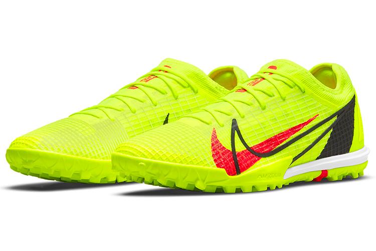 Футбольные бутсы Nike Zoom Vapor 14 Pro TF Turf желтые, 38.5 EU