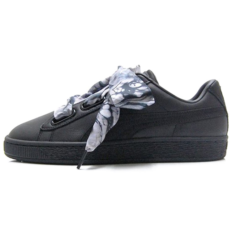 Кеды женские PUMA Basket Heart Mimicry черные