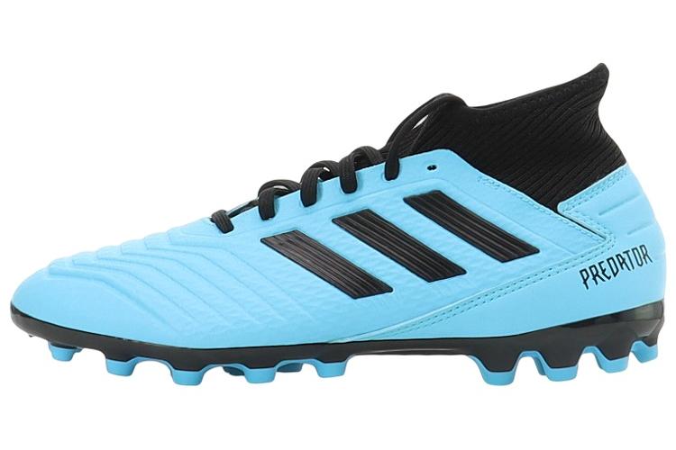 Футбольные бутсы мужские adidas Predator 19.3 AG черные, 40 EU
