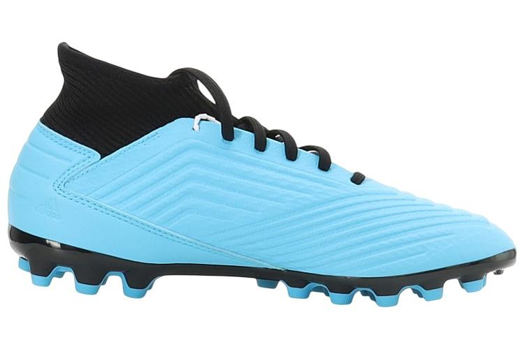 Футбольные бутсы мужские adidas Predator 19.3 AG черные, 40 EU
