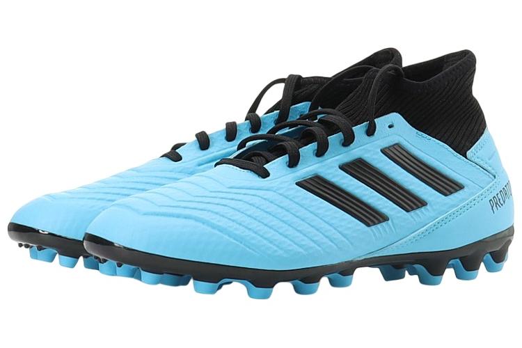 Футбольные бутсы мужские adidas Predator 19.3 AG черные, 40 EU
