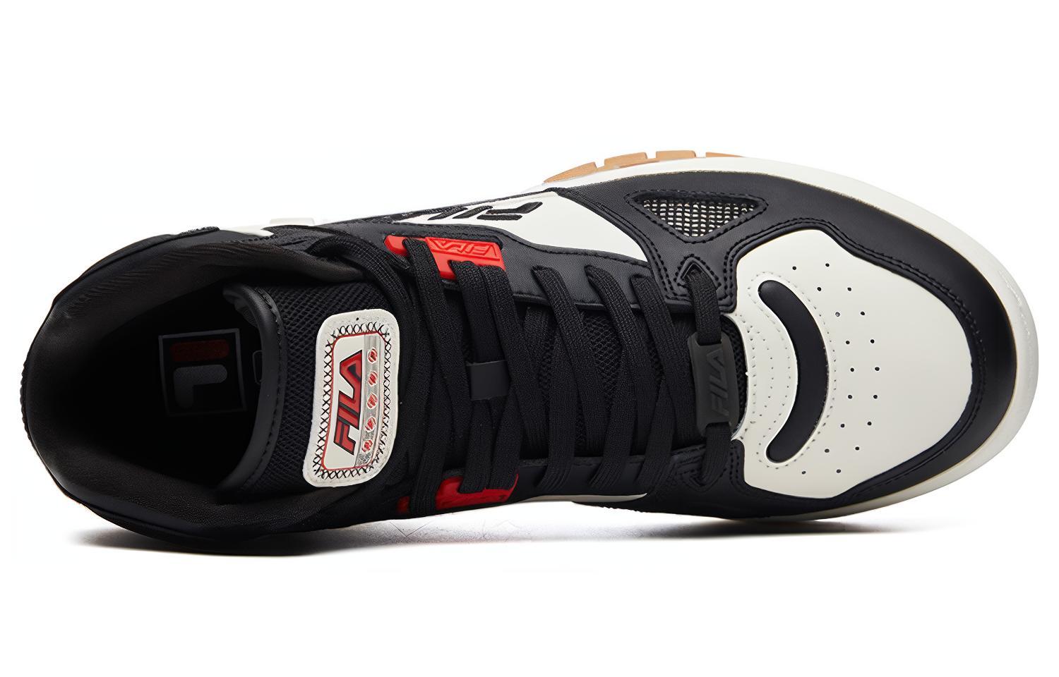 Кроссовки мужские FILA Teratach Mid top черно-белые, 42.5 EU