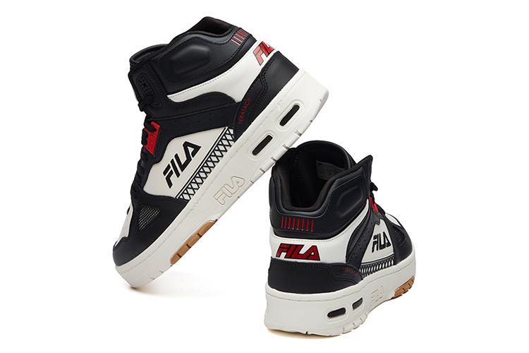 Кроссовки мужские FILA Teratach Mid top черно-белые, 42.5 EU