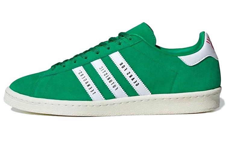 Кроссовки унисекс Adidas Campus Human Made зеленые, 45 1/3 EU