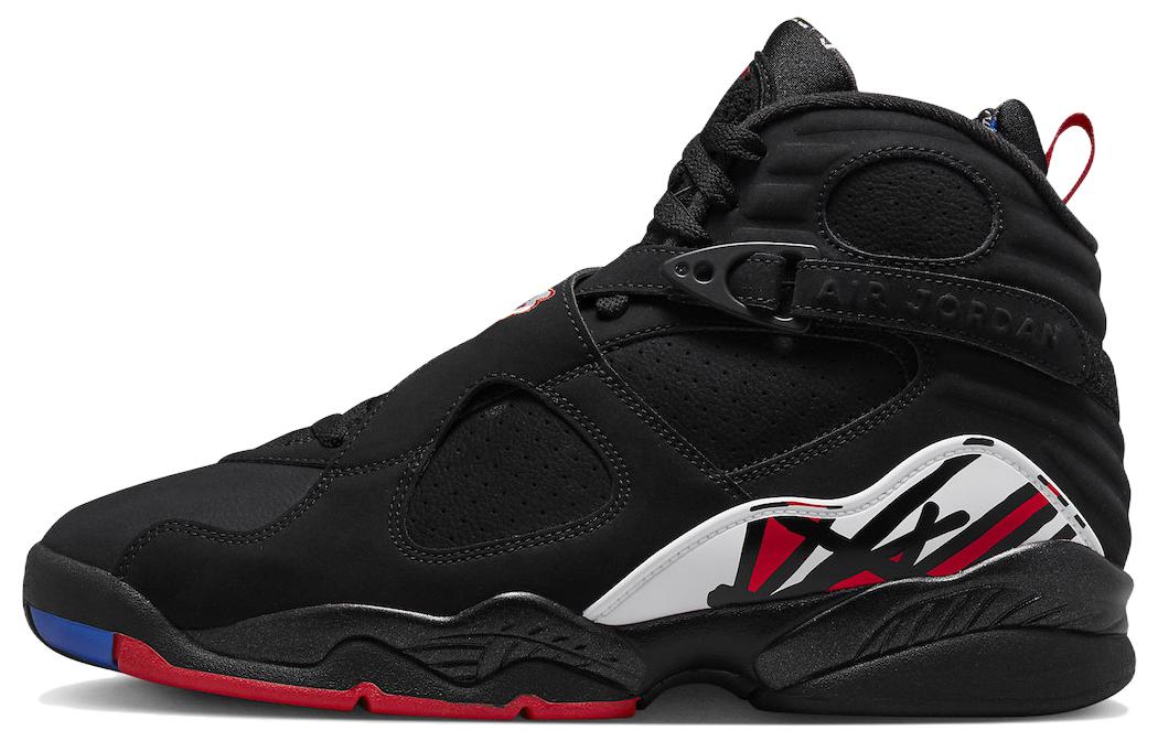 Кроссовки унисекс Jordan 8 Retro Playoffs черные-белые