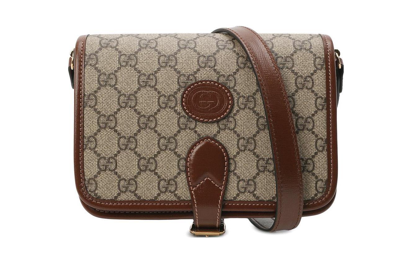 Сумка унисекс GUCCI Trunk Bag коричневая