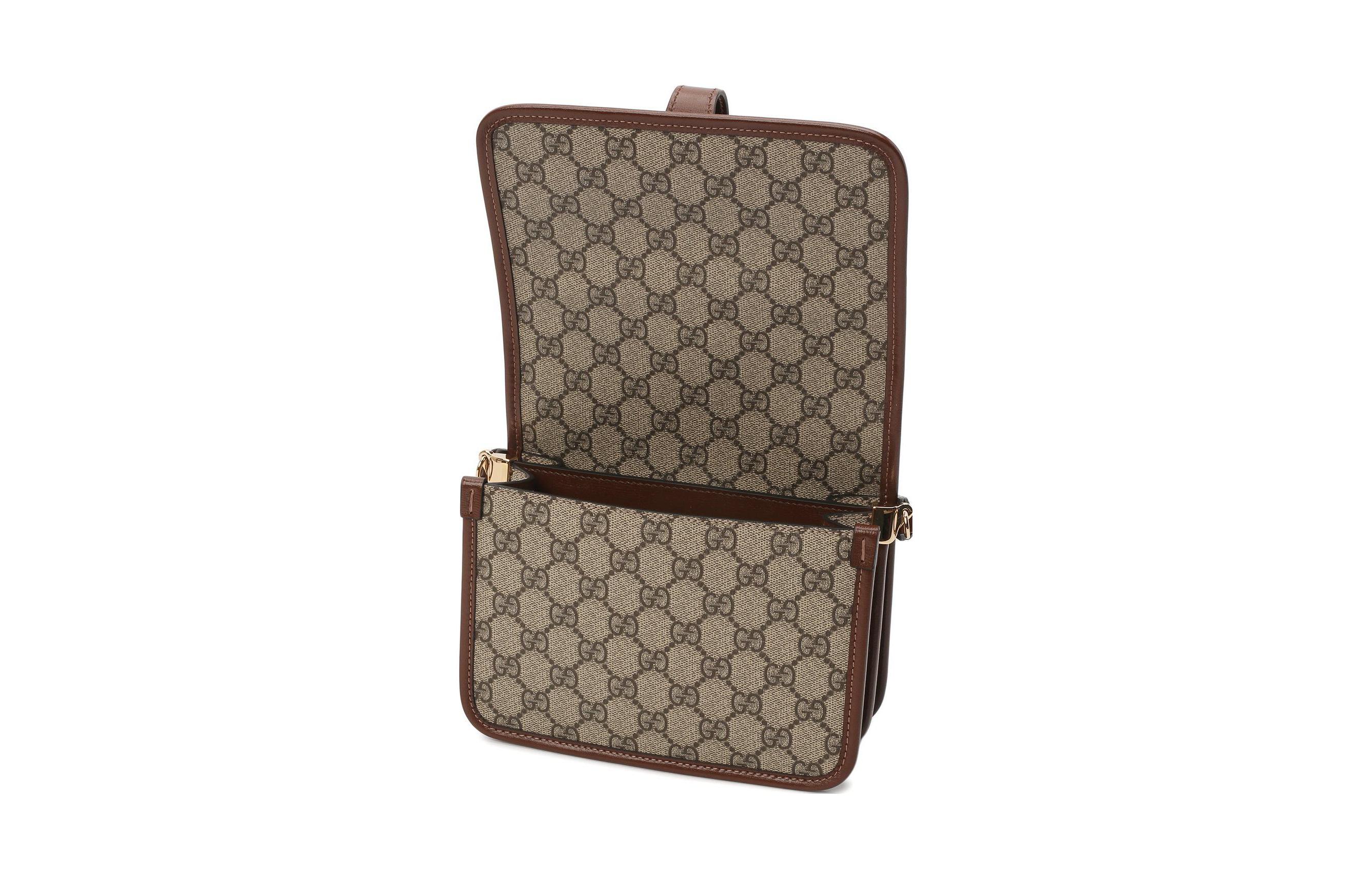 Сумка унисекс GUCCI Trunk Bag коричневая