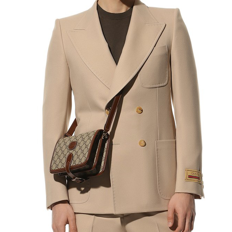 Сумка унисекс GUCCI Trunk Bag коричневая