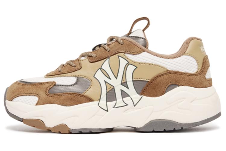 Кроссовки унисекс MLB Big Ball Chunky Lite SD коричневые, 45 EU