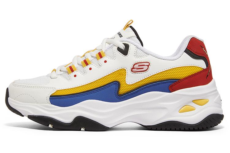 Кроссовки женские Skechers D'LITES 4.0 X One Piece белые, многоцветные