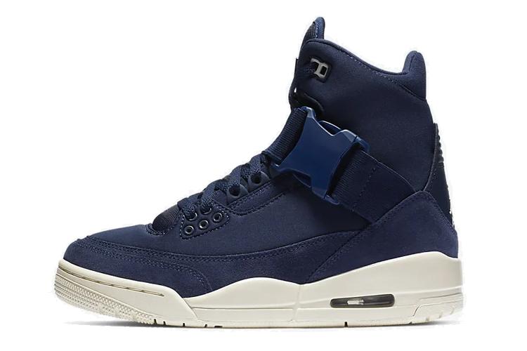 Кеды женские Air Jordan 3 Retro Explorer Xx, midnight navy, 36 EU
