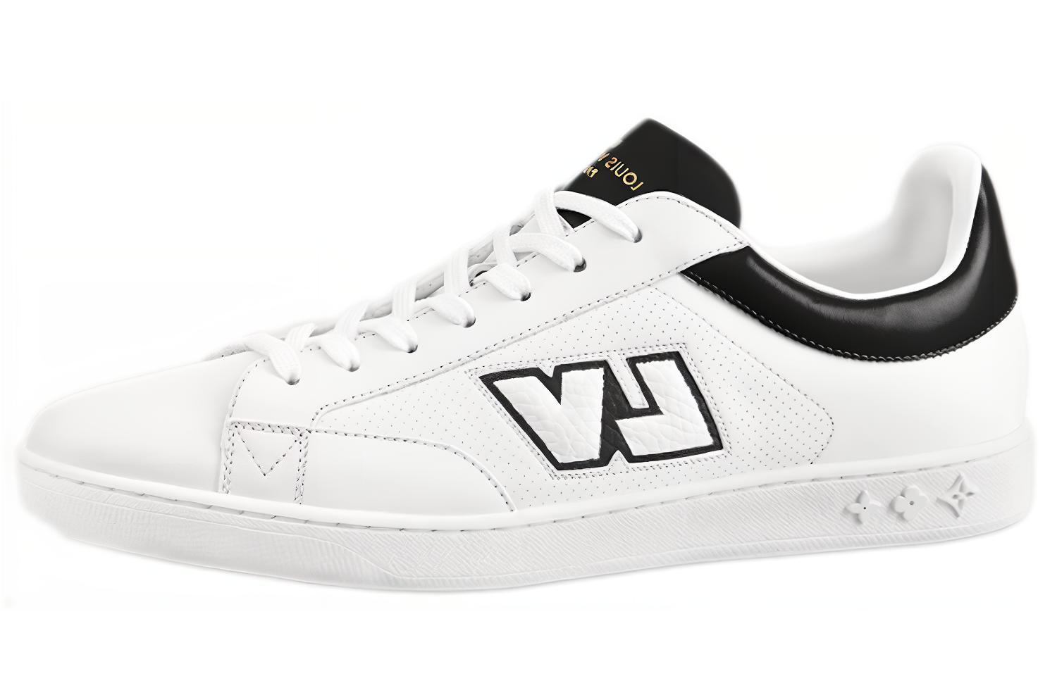 Кроссовки мужские LOUIS VUITTON Luxembourg Sneakers белые, черные, 42 EU