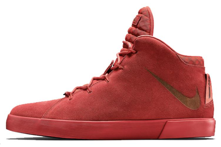 Кроссовки мужские Nike LeBron 12 NSW Challenge красные