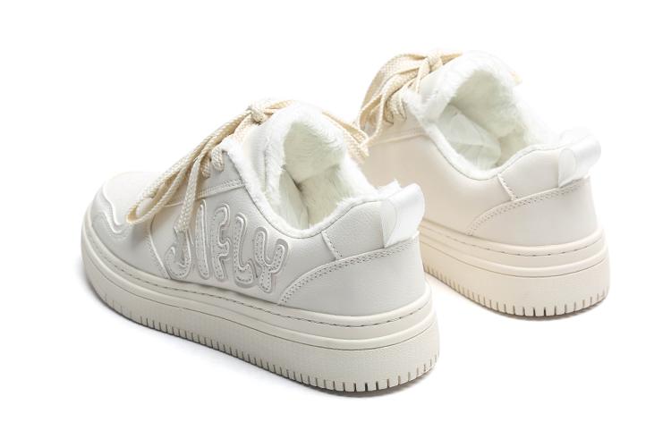 Кеды унисекс Jifffly Swag белые, 41 EU