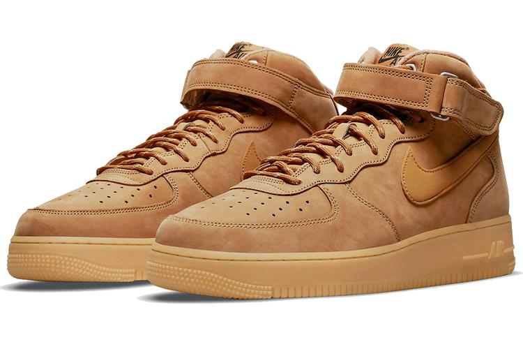 Кеды унисекс Nike Air Force 1 Mid 07 flax, 40.5 EU