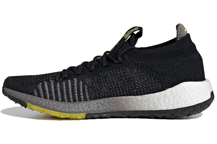 Кроссовки мужские Adidas Pulseboost Hd черные, желтые, 44 2/3 EU