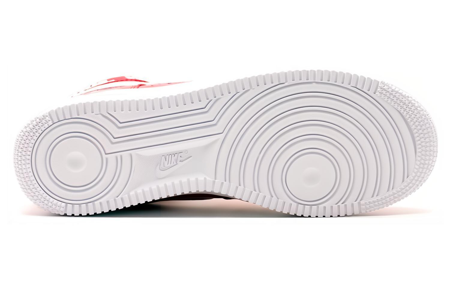 Кеды мужские Nike Air Force 1 High Supreme красные, 44 EU