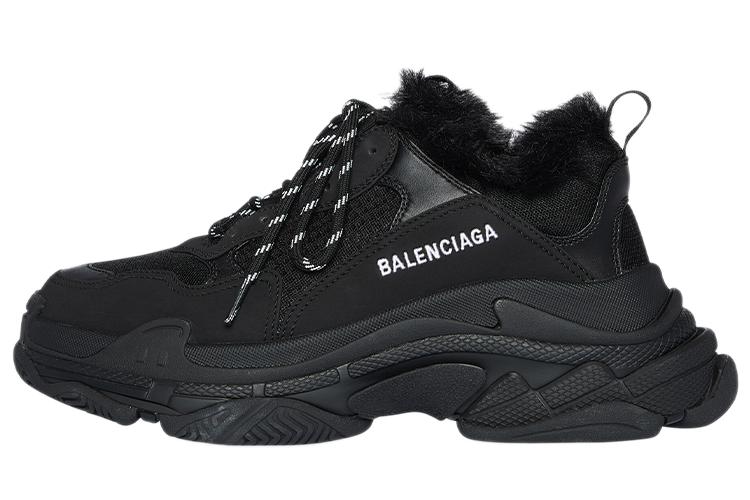 Кроссовки женские Balenciaga Triple S черные