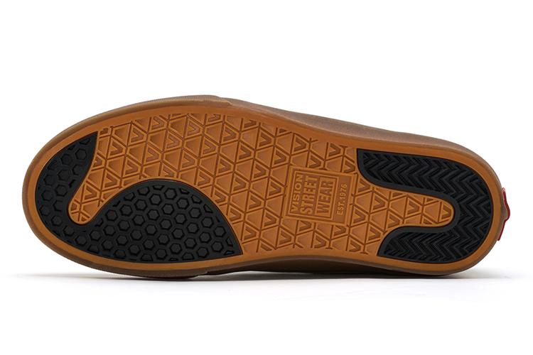 Кеды унисекс Vision Street Wear Stick Low армейский зелёный, 42.5 EU