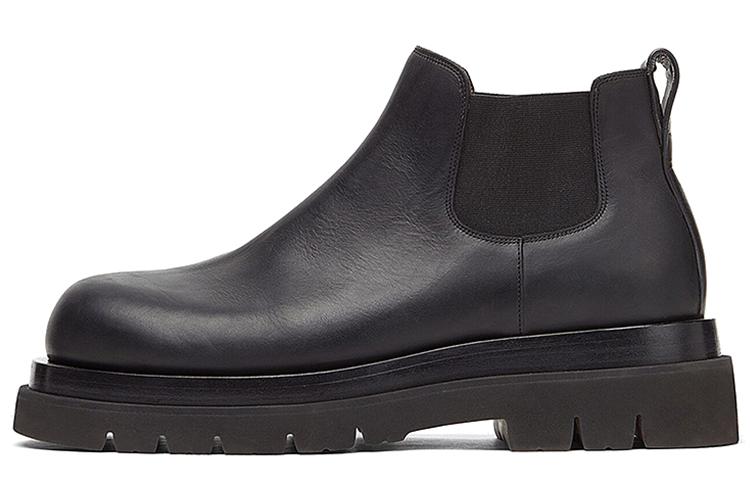 Ботинки мужские Bottega Veneta Lug Chelsea черные, 42 EU