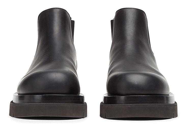 Ботинки мужские Bottega Veneta Lug Chelsea черные, 42 EU