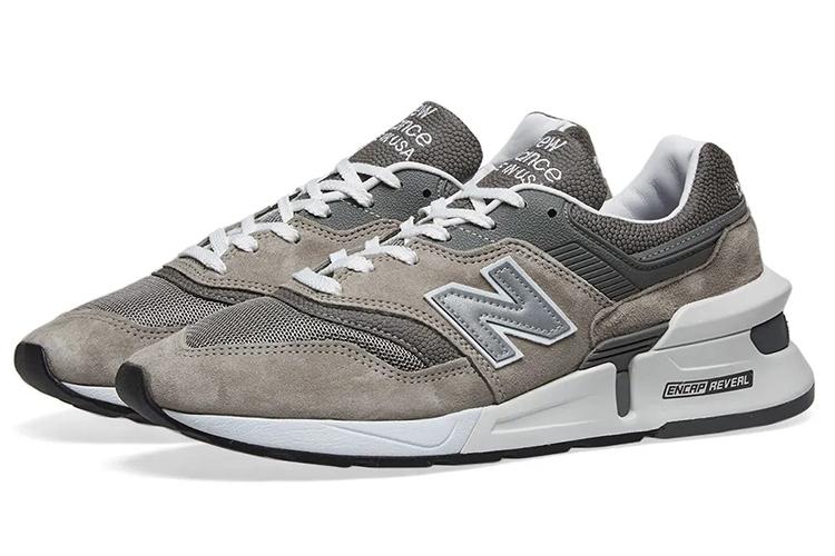 Беговые кроссовки унисекс New Balance 997 grey day, 45 EU