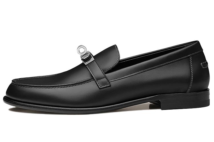 Лоферы женские HERMES Destin черные, 39.5 EU