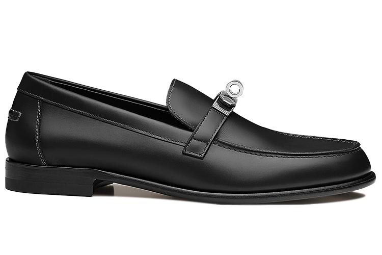 Лоферы женские HERMES Destin черные, 39.5 EU