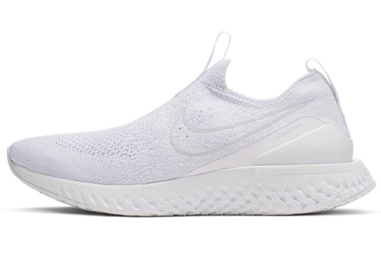 Кроссовки женские Nike Epic Phantom React Flyknit, triple white
