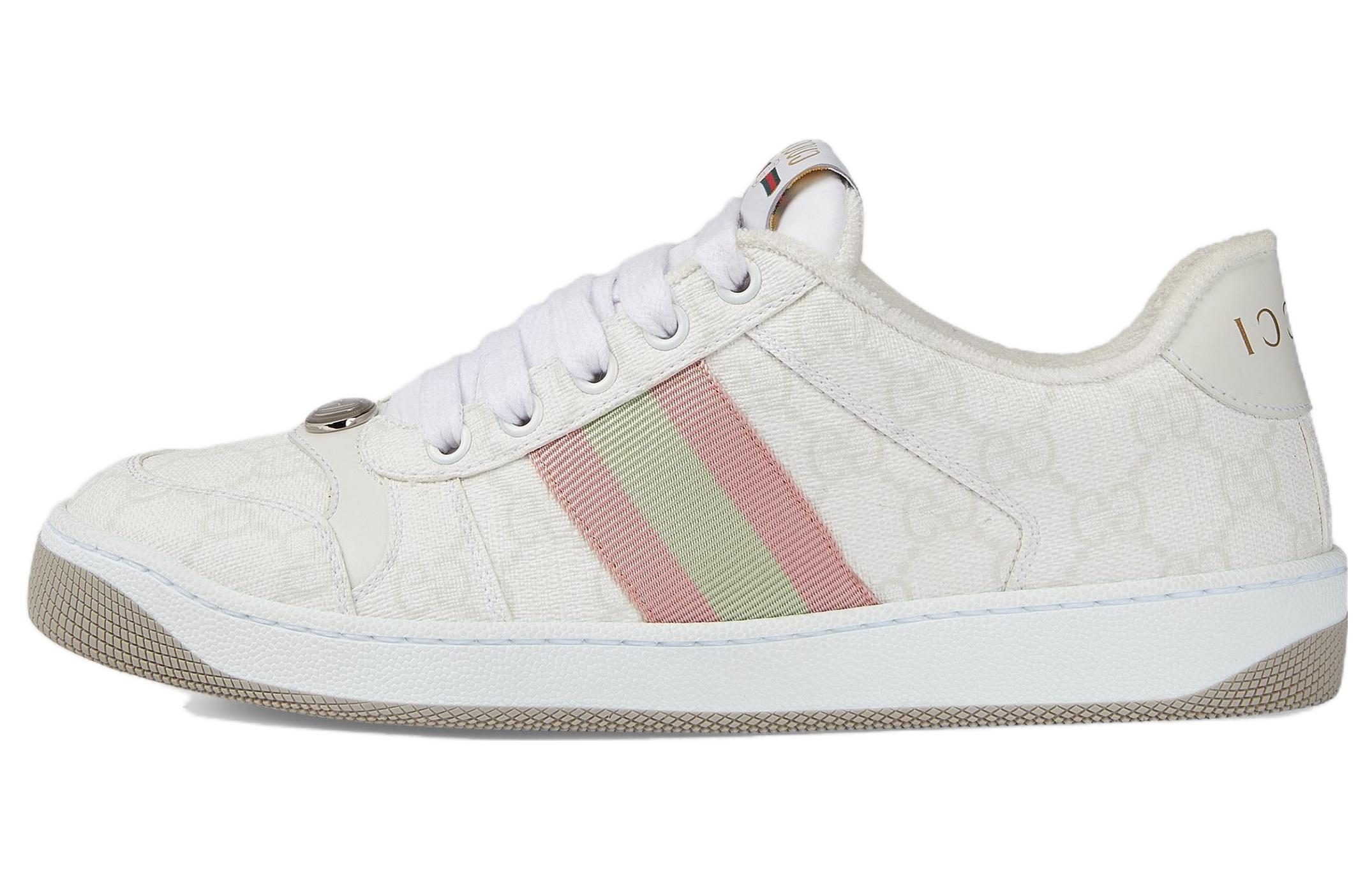 Кеды женские GUCCI Screener Sneaker light gray