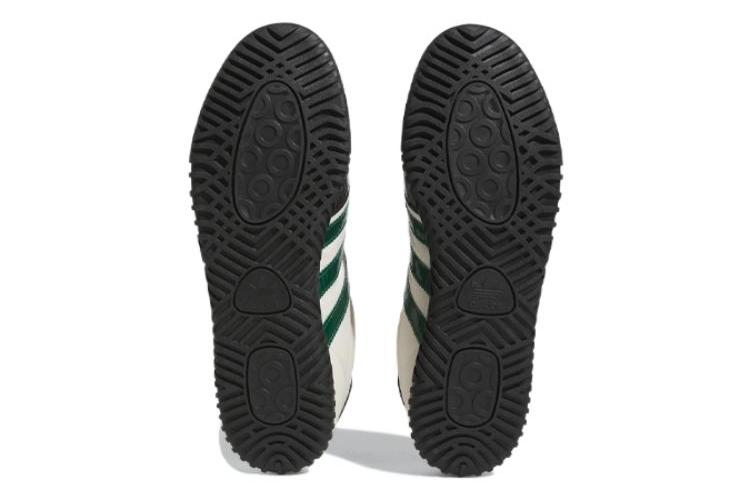 Спортивные кеды мужские Adidas A.B. Gazelle Indoor chalk white noble green, 48 EU