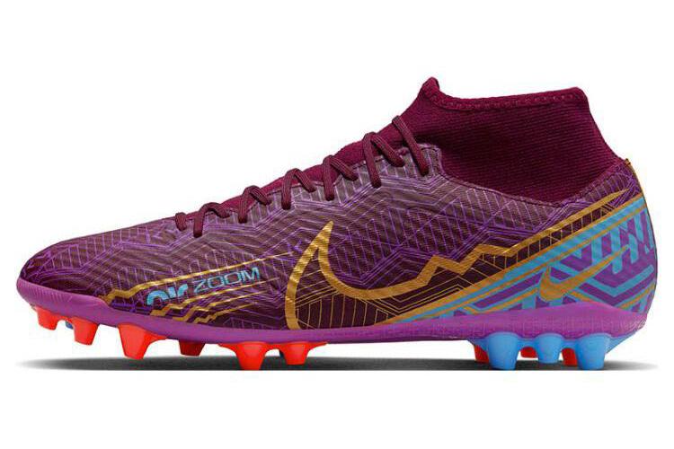 Футбольные бутсы Nike Zoom Superfly 9 Elite KM FG мужские, dark beetroot, 41 EU