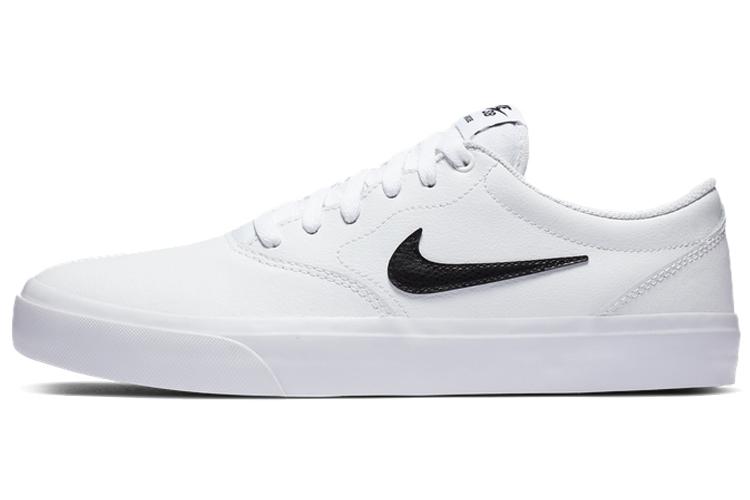 Кеды унисекс Nike Charge Premium SB белые, черные