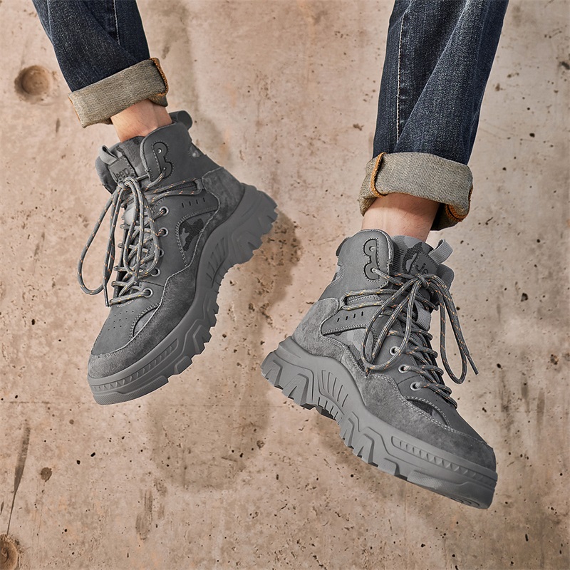 Ботинки унисекс Jeep P224M06068灰色 серые, 42 EU