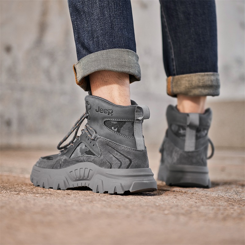 Ботинки унисекс Jeep P224M06068灰色 серые, 42 EU