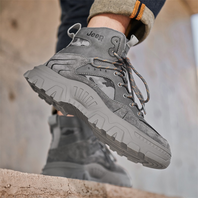 Ботинки унисекс Jeep P224M06068灰色 серые, 42 EU