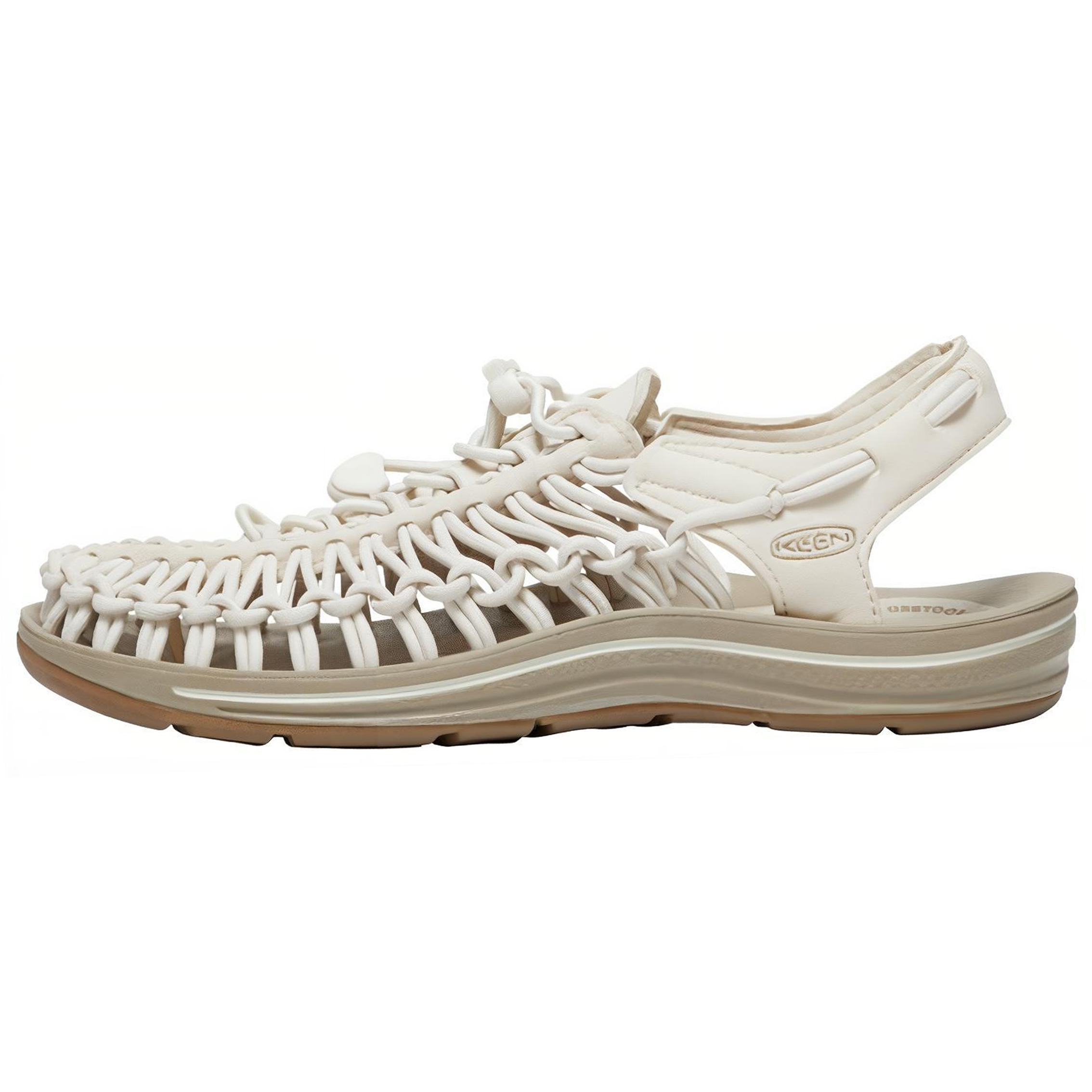 Сандалии женские Keen Uneek Logo Debossed, cream-tan