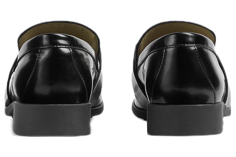 Лоферы женские Bottega Veneta 708902V28R01000 черные-золотые, 37.5 EU