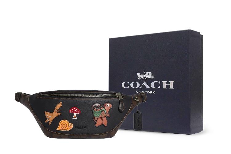 Поясная сумка мужская COACH Warren Large Size, mahogany