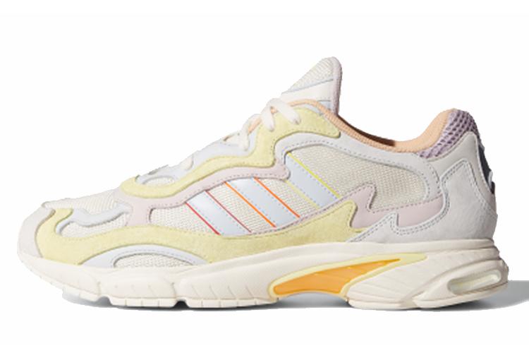 Кроссовки унисекс Adidas Temper Run Pride 2019 белые-желтые