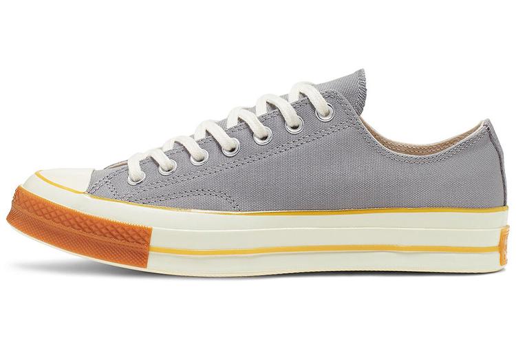 Кеды унисекс Converse Chuck Taylor All Star 1970s Pop Toe серые-оранжевые, 37 EU