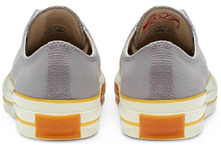 Кеды унисекс Converse Chuck Taylor All Star 1970s Pop Toe серые-оранжевые, 37 EU