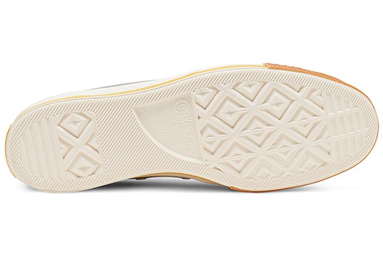 Кеды унисекс Converse Chuck Taylor All Star 1970s Pop Toe серые-оранжевые, 37 EU