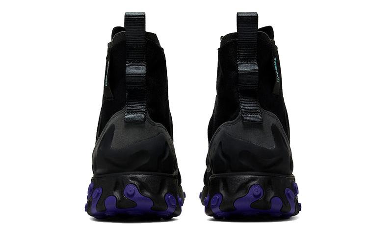 Кроссовки мужские Nike React Ianga, triple black, 42 EU