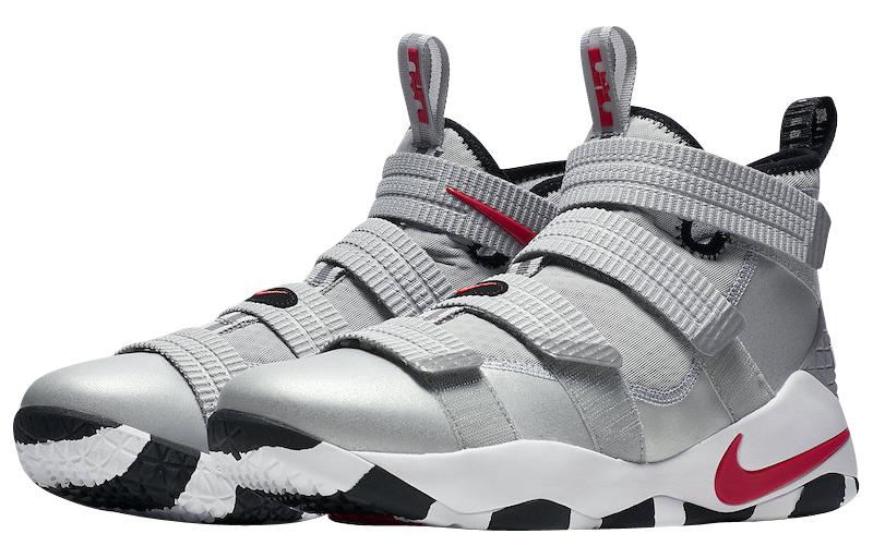 Кроссовки мужские Nike LeBron Soldier 11 Ep silver bullet, 40 EU