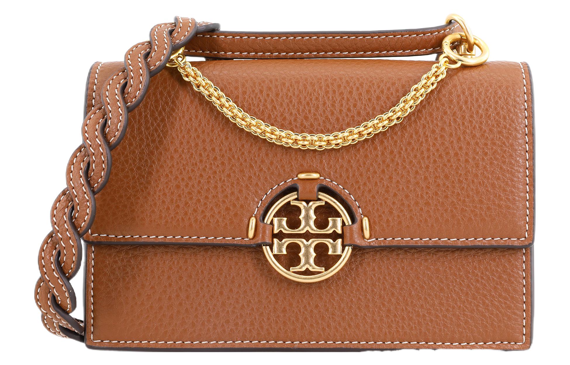 Сумка женская TORY BURCH Mini Miller, tan-gold