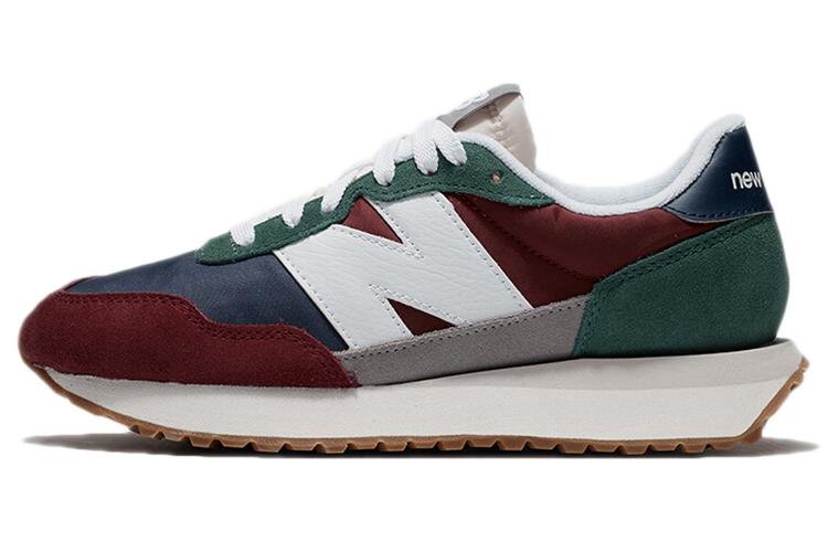 Кроссовки мужские New Balance 237 красные, зелёные, синие, 37 EU