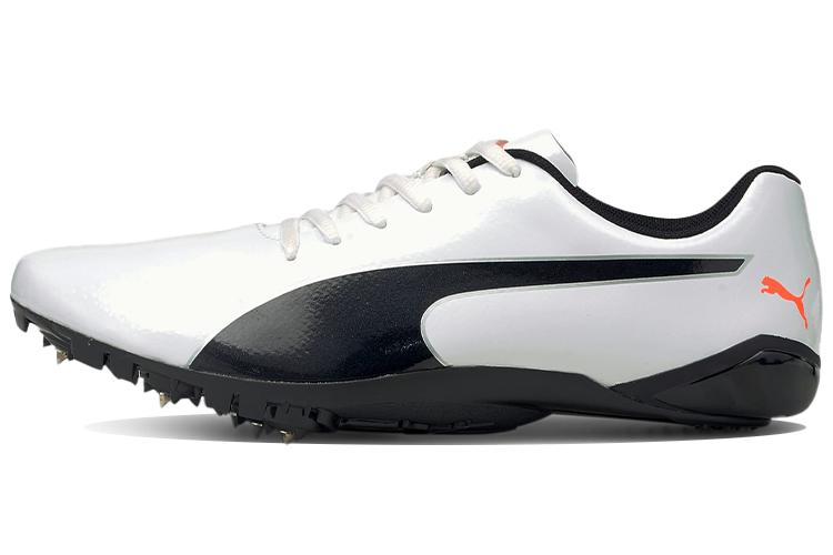 Футбольные бутсы PUMA EvoSPEED Prep Sprint 2 белые и черные, 40 EU